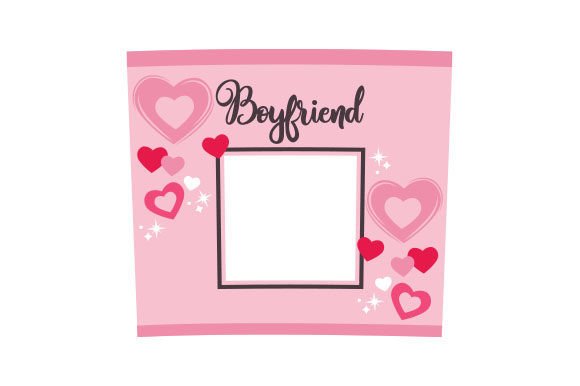 Boyfriend Tumbler 20 Oz with Photo Frame