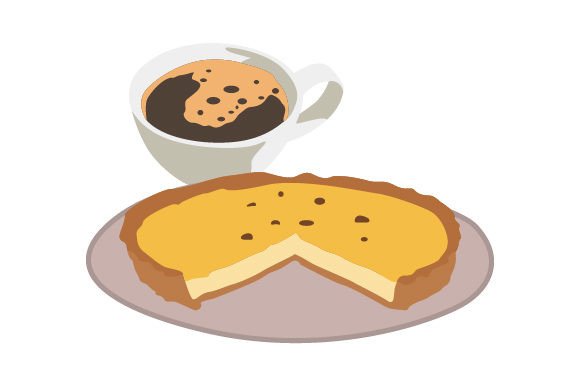 Coffee Cup with Tarte