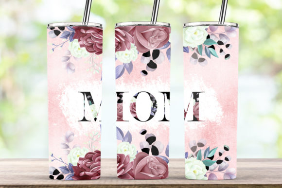 Floral Mom Tumbler