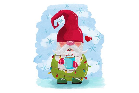 Gnome With Coffee