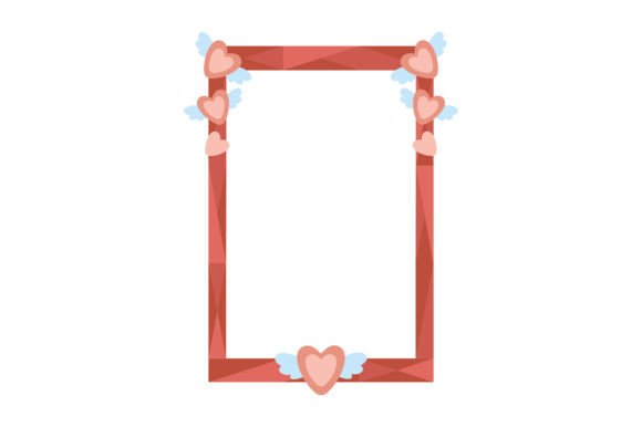 Valentine s Frames with Hearts Tumbler Wrap